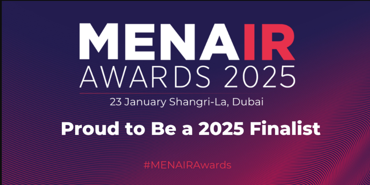 Braxtone named finalist at the MENA IR Awards 2025